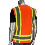 PIP® 302-0505-OR/L High Visibility Vest, L, Hi-Viz Orange