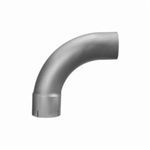 Donaldson® P206354 90 deg Exhaust Elbow, 5 in ID x 5 in OD, 16 ga Chrome Plated Steel