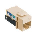 PREMISE WIRING NETSELECT® NEXTSPEED® NSJ5EI 8-Position Universal Wiring Modular Jack, Cat 5e Module, Threaded Mounting
