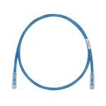 Panduit® PanNet® UTPSP20BUY U/UTP Patch Cord With TX6™ PLUS Modular Plug, Category: Cat 6, 24 AWG Stranded Copper Conductor, RJ45 Connector, 20 ft Cord Length, Clear