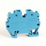 Rockwell Automation Spring Clamp Terminal Block,Mini rail mount, Feed-Through Block with jumper capability,2.5 mm (# 22 AWG - # 14 AWG),Standard Feedthrough,Gray (Standard),