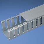 Panduit® G2X2LG6 Type G Slotted Wall Wiring Duct, 0.31 in Slot, Wide Finger Slot, 2 in W x 1.99 in D, Lead-Free PVC