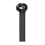 Panduit® Dome-Top® BT7LH-C0 Barb Ty® Light Heavy Cross Section Cable Tie, 24.4 in L x 0.27 in W x 0.07 in THK, Nylon 6.6, Black
