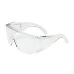 Bouton® 250-99-0980 The Scout™ Dual Lens OTG Protective Glasses, Uncoated, Clear Lens, Rimless Frame, Clear, Polycarbonate Frame, Polycarbonate Lens, ANSI Z87.1+