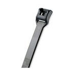Panduit® Belt-Ty™ ILT2S-M0 In-Line Standard Weather-Resistant Cable Tie, 8.3 in L x 0.19 in W x 0.05 in THK, Nylon 6.6, Black