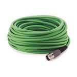 Rockwell Automation SpeedTEC Cable, Motor Feedback Only, SpeedTec DIN Connector, Drive-end, Flying-lead, SIN/COS High-Resolution/Resolver Encoder Type, Continuous-Flex, 25 Meters
