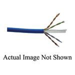 comCables™ BC-C6EPL-WHT Cat 6e Enhanced Plenum UTP Cable, (4-Pair) 23 AWG Solid Bare Copper Conductor, 1000 ft L