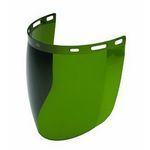 Gateway Safety® Venom™ 685 Cylinder Molded Face Shield Visor, IR Filter 5.0/Dark Green, Polycarbonate, 9 in Visor Height, 15-1/2 in Visor Width, 0.06 in Visor Thickness, For Use With: Headgears, Specifications Met: ANSI Z87