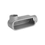 Killark® Duraloy® 5 OLL-4M Type LL Conduit Body, 1-1/4 in Hub, 32 cu-in, Malleable Iron, Tri-Coated