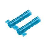 Panduit® Reel Smart™ Termo™ BSP14-3K Butt Splice, 18 to 14 AWG Conductor, 0.96 in L, Brazed Seam Barrel, Premium Nylon, Blue
