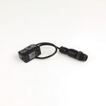 Rockwell Automation PHOTOSWITCH Photoelectric Sensor, VisiSight, Background Suppression, Red, DC - 2 Complementary LO/DO Outputs, Source (PNP), 4-pin DC Micro QD on 152mm (6in) pigtail