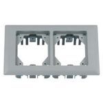 PREMISE WIRING PFBRFGY2 Carpet Flange, 6 in L x 8.13 in W, For Use With Floor Box, PVC