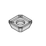 Kennametal® 2246494 KSSM™ 4-Cutting Edge Milling Insert, SECT Insert, 443 Insert, Solid Carbide, Manufacturer's Grade: KC410M, Square Shape