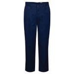 TECGEN® TCG50164030 TCG5016 FR Work Pant, Men's, 40 in Waist, 30 in L Inseam, Navy Blue, OPF Blend
