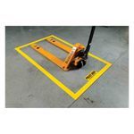 Brady® ToughStripe® 104342 Non-Reflective Floor Marking Tape, 100 ft L x 3 in W, Yellow, B-514 Polyester