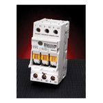 Ferraz Shawmut UltraSafe™ USFMCCMI Finger Safe Fuse Holder With Microswitch Style Auxiliary Contact and Indicator, 600 VAC/VDC, 30 A, 10 to 6 AWG Wire, 3 Pole