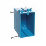Carlon® B122A-UPC New Work Outlet Box, PVC, 22 cu-in Capacity, 1 Gang
