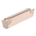 Kennametal® 4114288 A4™ Cut-Off Insert, 0305 Insert, A4 Insert, Material Grade: C2/C6, 3.05 mm Cutting Width, Solid Carbide, Manufacturer's Grade: KCU25, PVD-AlTiN Coated