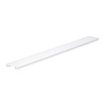 Panduit® HC2WH6 Type HC Hinged Wiring Duct Cover, 6 ft L x 2.29 in W x 0.44 in H, PVC, White
