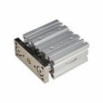 SMC® MGPM50-75Z Compact Guide Cylinder, 50 mm Dia Cylinder Bore, 75 mm L Stroke, Double Acting Cylinder Action