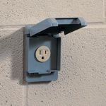 Carlon® E98SRCN-CAR Non-Metallic Weatherproof Box Cover