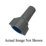 IDEAL® WEATHERPROOF® 30-1263J 63® Wire Connector, Swept Wing/Twist-On Shell Style, Live Action/Square Wire Spring, 16 to 6 AWG Wire, Solid/Stranded Copper Wire, Thermoplastic Polyester