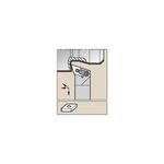 Kennametal® 1096267 Kenloc™ Indexable Turning Toolholder, MDQN Tool Holder, Insert Compatibility: DN..432, Right Hand Cutting Direction, 1 in H x 1 in W Shank, 17.5 deg Lead Angle, -7 deg Negative Rake, 6 in OAL