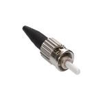 Fast-Cure® 49990-MST Fiber Optic Connector, ST Connector, OM1/OM2 Multi-Mode Fiber, 3 mm Jacketed/900 um Buffered Fiber, Pre-Radiused Zirconia Ferrule
