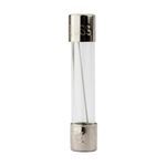Bussmann AGC-12-R Small Dimension Fast Acting Fuse With Nickel Plated Brass End Caps, 12 A, 250 VAC, 35 A, 1 kA Interrupt, Cylindrical Body