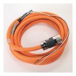 Rockwell Automation SpeedTEC Cable, Motor Power With Brake Wires, SpeedTec DIN Connector, Drive-end, Flying-lead, 8 AWG, Standard (Non-Flex), 7 Meters