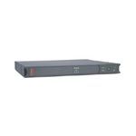 APC® SC450RM1U Smart-UPS™ Uninterruptible Power Supply, 120 VAC Input, 120 VAC Output, 280 W/450 VA Power, 6 min Full Load, 19 min Half Load Backup, 4 Outlets