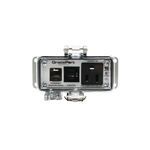 GracePort P-R2-F3R3 PANEL INTERFACE CONNECTOR WITH RJ45, PANEL MOUNT HOUSING, UL TYPE 4, SIMPLEX OUTLET, 3 AMP CB