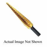 Irwin® Unibit® 585-15102 Step Drill, 3/16 in Diameter Minimum Hole, 1/2 in Diameter Maximum Hole, 6 Steps, HSS, 6 Hole, 1/4 in Shank