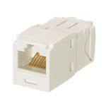 Panduit® CJ688TGIW TX6™ PLUS 8-Position 8-Wire RJ45 Universal TG Style UTP Jack Module, Cat 6/Mini-Com® Module, 1 Ports