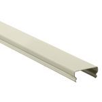 PREMISE WIRING HBL2000CIV Standard Removable Cover, 5 ft L x 1.31 in W x 0.83 in H, Roll Formed Steel, Ivory