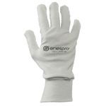 ArcGuard® G16RGLG General Purpose Gloves, Knit, L, UltraSoft®, Light Gray, Double Layer Rib Knit Cuff, Resists: Flame