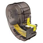 Brady® IDXpert™ LabXpert™ XC-1500-595-WT-RD Printer Label, 30 ft H x 1-1/2 in W, Red on White Legend/Background, B-595 Vinyl