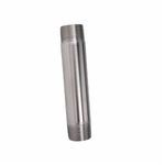Gibson Stainless® NIP75X2 Conduit Nipple, 3/4 in, 316 Stainless Steel, Bright Polished