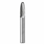 SGS Pro® 13303 Universal Line SF-1 Imperial Carbide Burr, Tree Radius Head Shape, 1/4 in Diameter Head, 2 in OAL, Double Cut