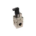 SMC® VG342-5DZ-04A VG 3-Port Valve, 0.2 to 0.9 MPa Pressure, Aluminum Alloy/NBR Body