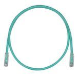 Panduit® TX6™ PLUS UTPSP3.5MGRY U/UTP Patch Cord, Category: Cat 6, 24 AWG Copper Conductor, RJ45 Modular Plug Connector, 3.5 m Cord Length