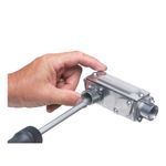 Arlington AnyBODY™ 930 Type LB Metallic Conduit Body, 1/2 in Hub, 4.8 cu-in Capacity, Die Cast Aluminum
