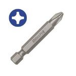 Irwin® 93205 Power Bit, #2 Square Recess Point, 2 in L, Industrial Grade S2 Steel