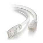 Quiktron® C2G® 24046 Snagless UTP Plenum Ethernet Network Patch Cable, Category: Cat 5e, 24 AWG Stranded Bare Copper Conductor, RJ45 Male Connector, 50 ft Cord Length