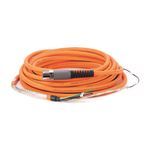 Rockwell Automation SpeedTEC Cable, Motor Power With Brake Wires, SpeedTec DIN Connector, Drive-end, Flying-lead, 14 AWG, Standard (Non-Flex), 12 Meters