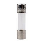 Bussmann GMC-2.5-R Low Breaking Medium Time Delay Fuse With Nickel Plated Brass End Caps, 2.5 A, 250 VAC, 100 A, 10 kA Interrupt, Cylindrical Body