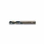 Norseman™ 87940 Type 135-AG Screw Machine Drill, 27/64 in Drill - Fraction, High Molybdenum Steel, Gold and Black Oxide, Applicable Materials: Stainless Steel and other Hard Metals