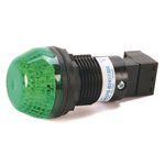 Allen-Bradley 855PB-B24ME822 Panel Mount Beacon, 24V AC/DC, 45 mm Panel Mounting LED, Yellow, 22.5 mm Round Mounting Hole