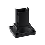 Hoffman SYSPEND™ S2MWF CS4 Wall Flange, 5.11 in L x 4.92 in W x 5.51 in H, For Use With SYSPEND™ 281-MAX Suspension System, Aluminum, Black