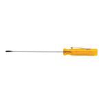 Klein® A116-3 Screwdriver, Cabinet/Keystone Point, 3/32 in Point, Steel Shank, 5.438 in OAL, Plastic Handle, Polished Chrome, Specifications Met: ASME Specified, ANSI Specified, Insulated: No, No Magnetized Tip